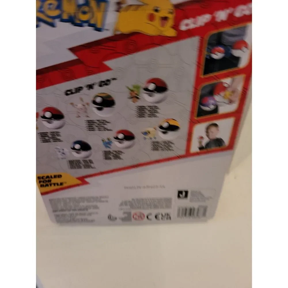 Pokemon Clip 'N' Go CHESPIN‎ and Poke Ball Mini Action Figure Toy
